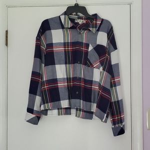 Pink Rose Short Flannel